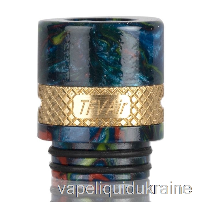 Vape Ukraine 810 TFV AIR Resin Drip Tip Rainbow